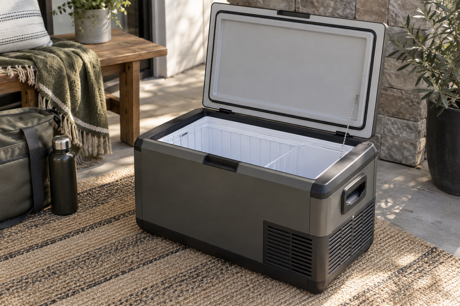 Separate removable parts from the appliance AI-generated editorial illustration.